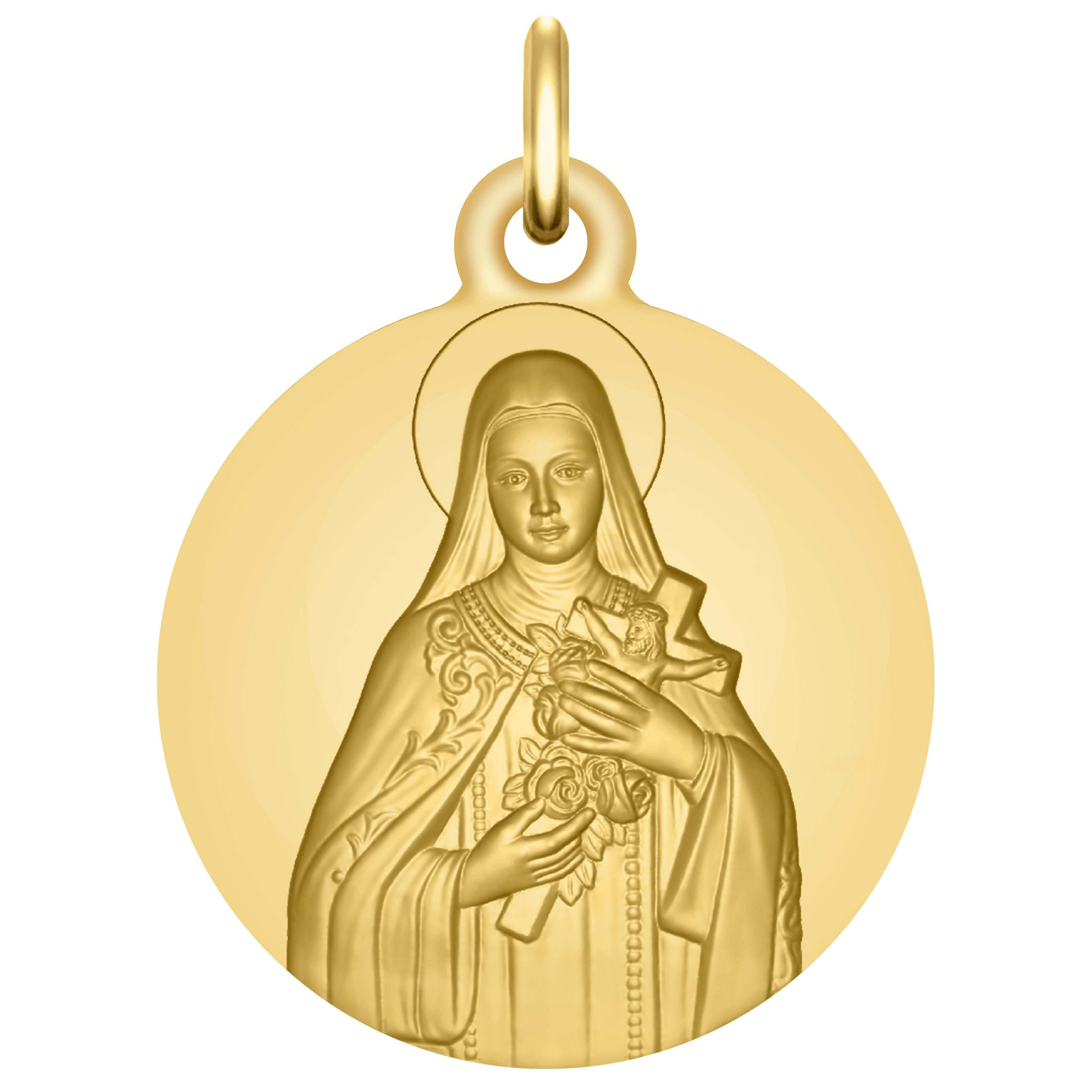 M Daille Sainte Th R Se De Lisieux Or Jaune Ct Premiercadeau