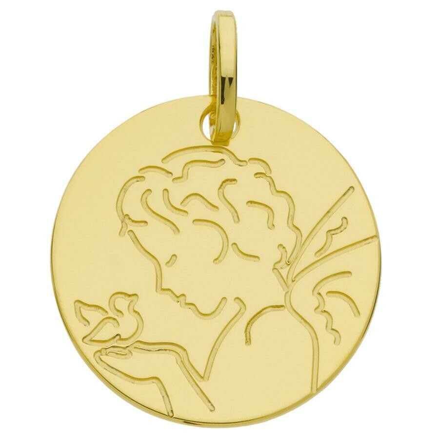 Photo de Médaille Ange  - Or jaune 9ct