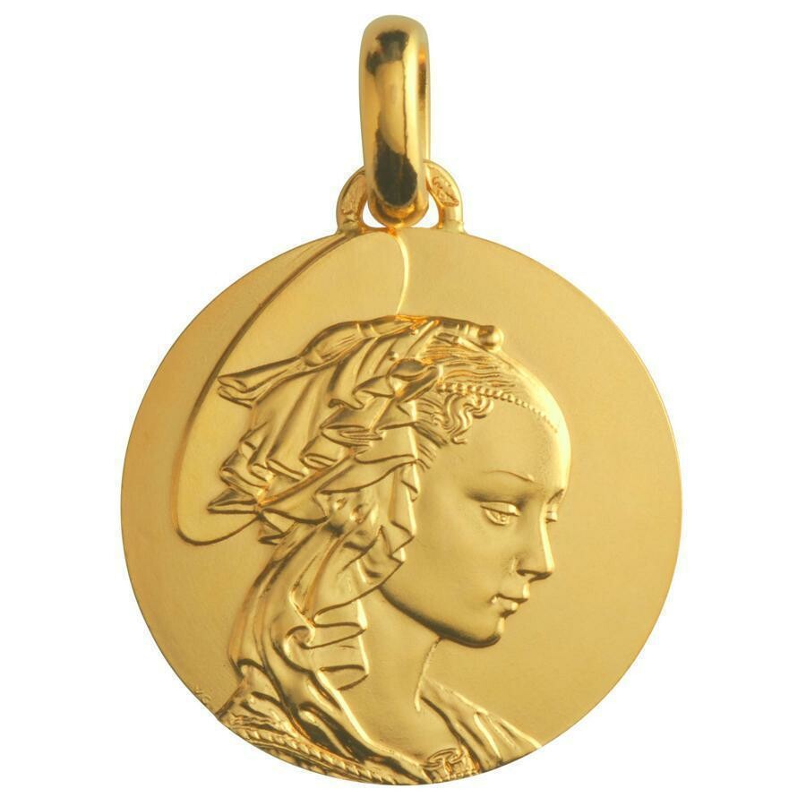 Photo de Médaille Madone de Filippo Lippi - Or jaune 18ct