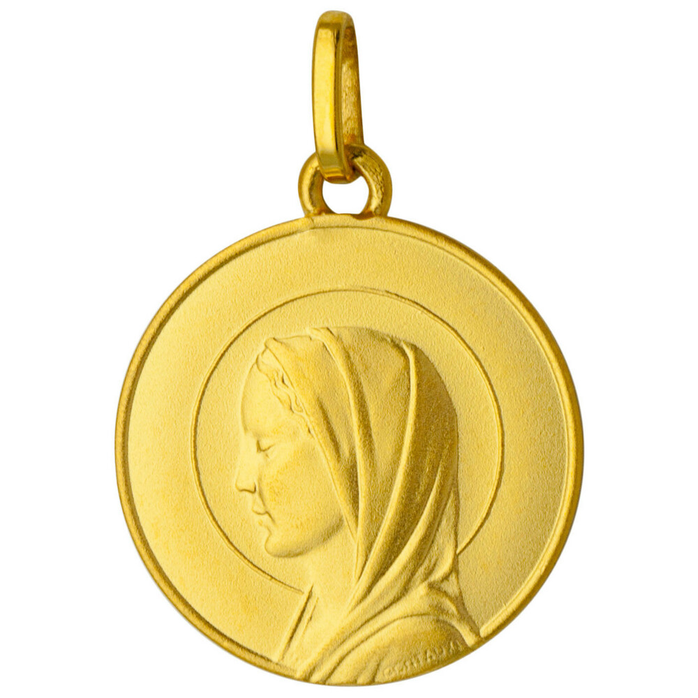 Photo de Médaille Sainte Vierge - Or jaune 18ct