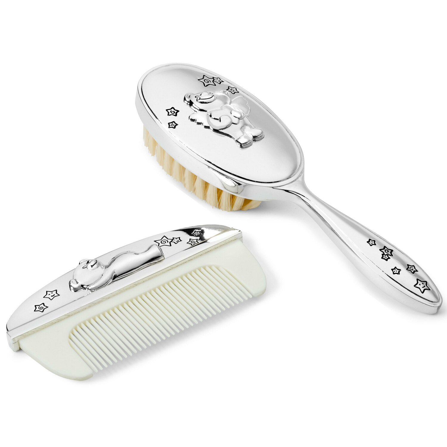 Coffret Peigne Et Brosse Bébé En Bois Personnalisable Avec Prénom Gravé - Idéal Cadeau Naissance, Toilettage Doux Et Naturel - 10