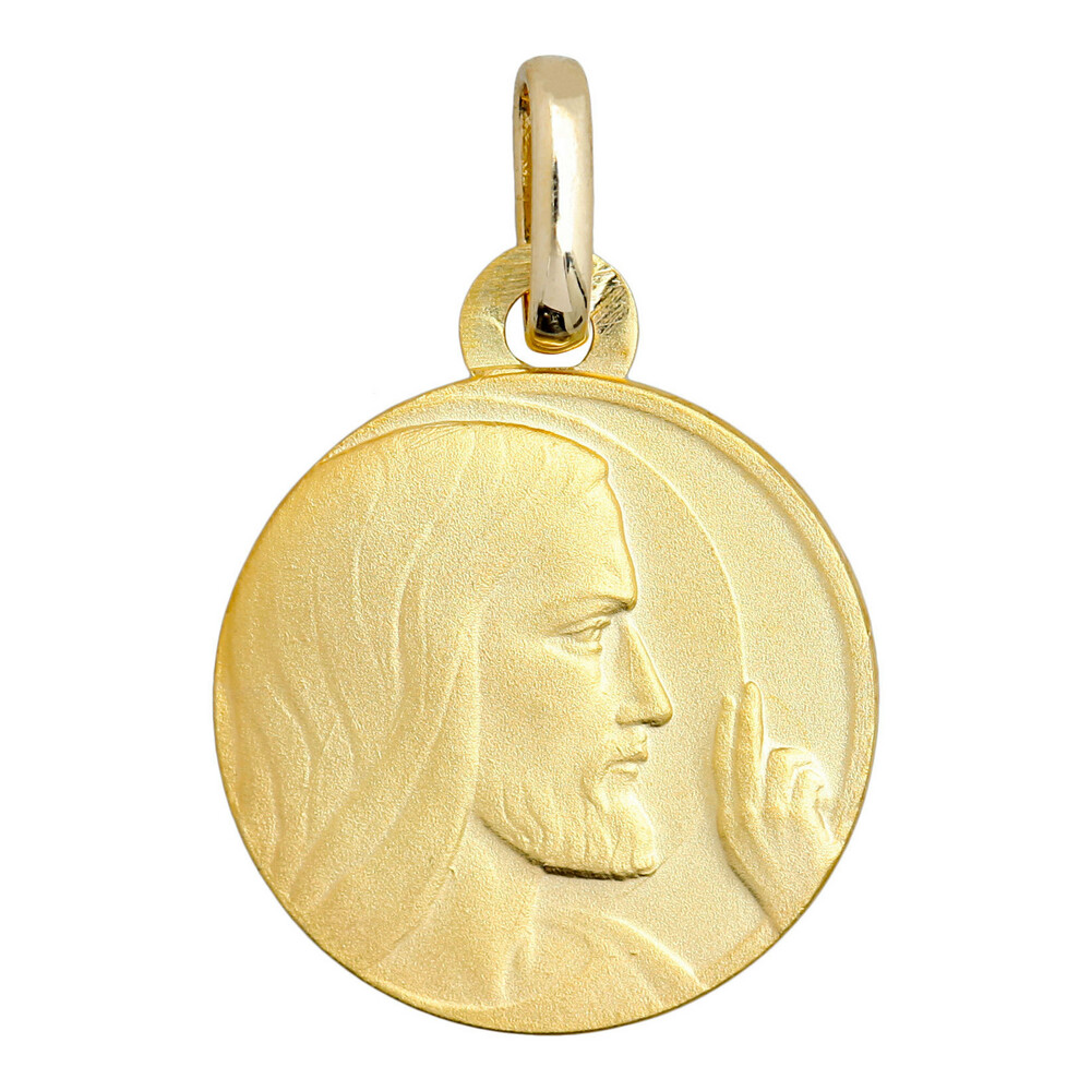 Photo de Médaille Christ la bénédiction - Or jaune 9ct