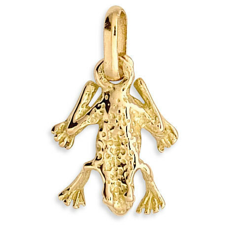 Photo de Pendentif grenouille - Or jaune 9ct