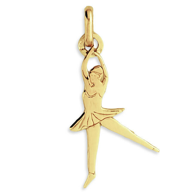 Pendentif Visage En Or Jaune 18 Carats, 3x1 Cm, Poids 2.75g, Comme Neuf Sans Emballage