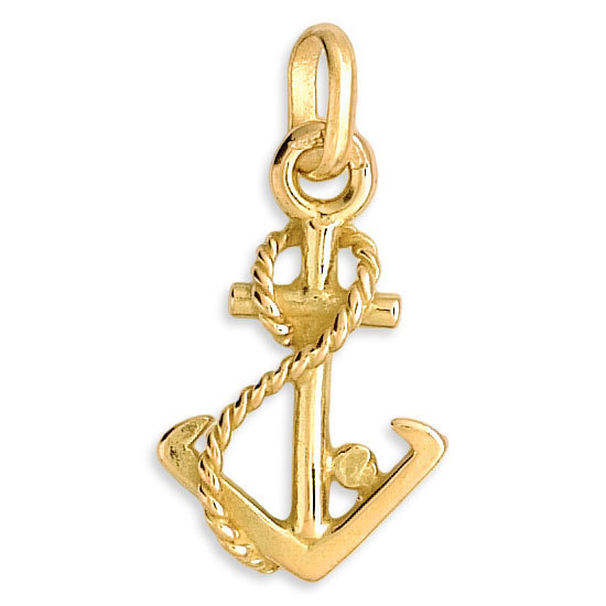 Chaine Ancre En Or Jaune 18 Carats - 1.5 Mm - Longueur 40 Cm - Poids 1.50 G - Neuf Avec étiquettes Mondepetit