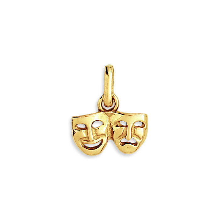 Pendentif/charme En Or Jaune 9 Carats (9ct) - Forme Permis De Conduire - Occasion