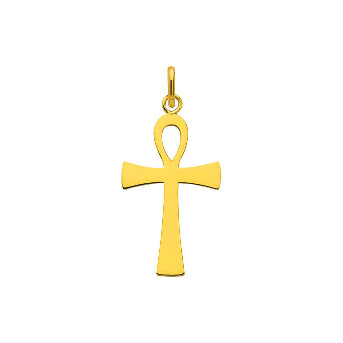 Croix Egyptienne Or Jaune 23mm – Augis - Site Officiel