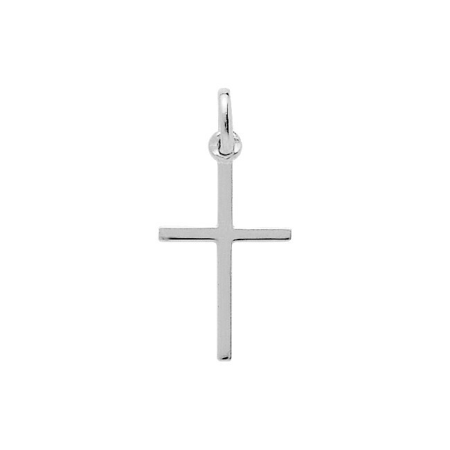 Mon Premier Bijou Fine Cross - 18ct White Gold 2