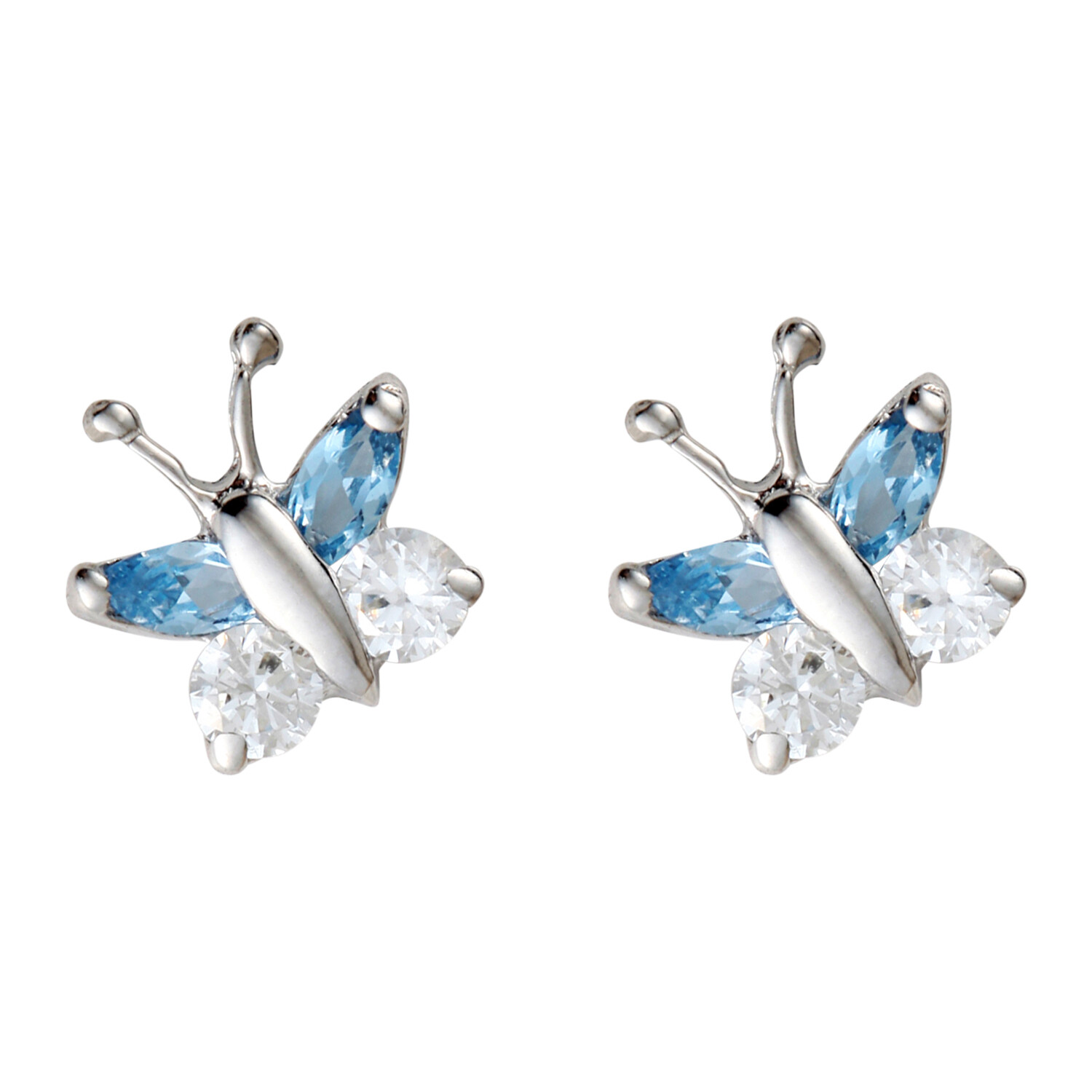 Boucles d'Oreille PAPILLON Or Argent Bijou Français