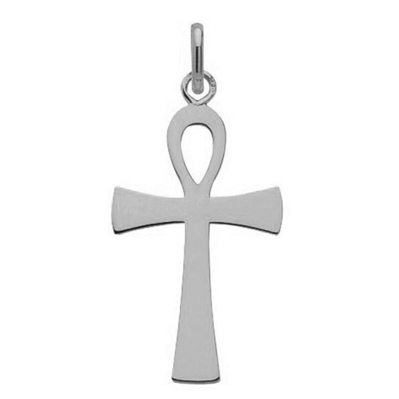 Pendentif Croix Égyptienne En Argent Massif 925 - Dolly-Bijoux - 15 Mm - Neuf Avec étiquettes