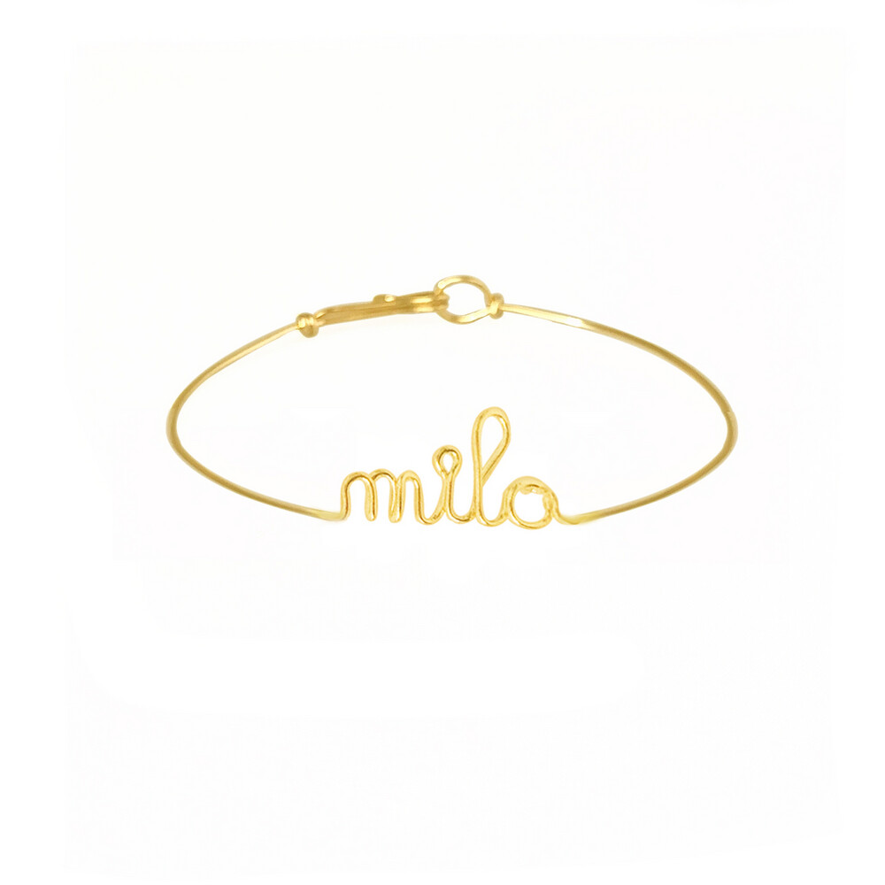 Bracelet Infini Personnalisé Avec Prénoms - En Cuivre Gravé - Jonc Ouvert Coeur - Cadeau Pour Mère, Famille Ou Amie