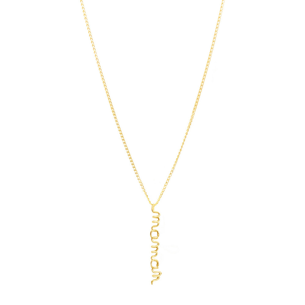 Photo de Collier maman - gold filled 14ct