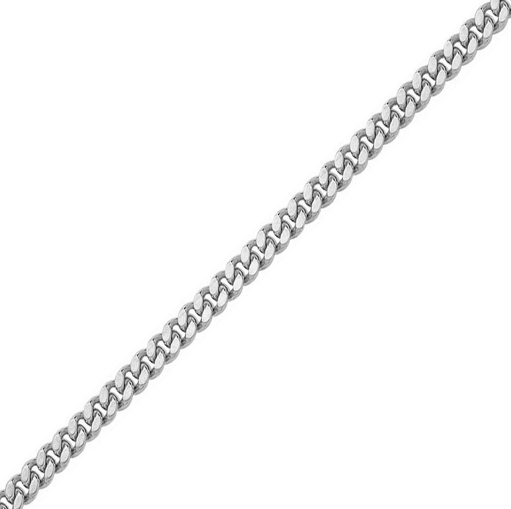 Mon Premier Bijou Chaine gourmette - Argent massif
