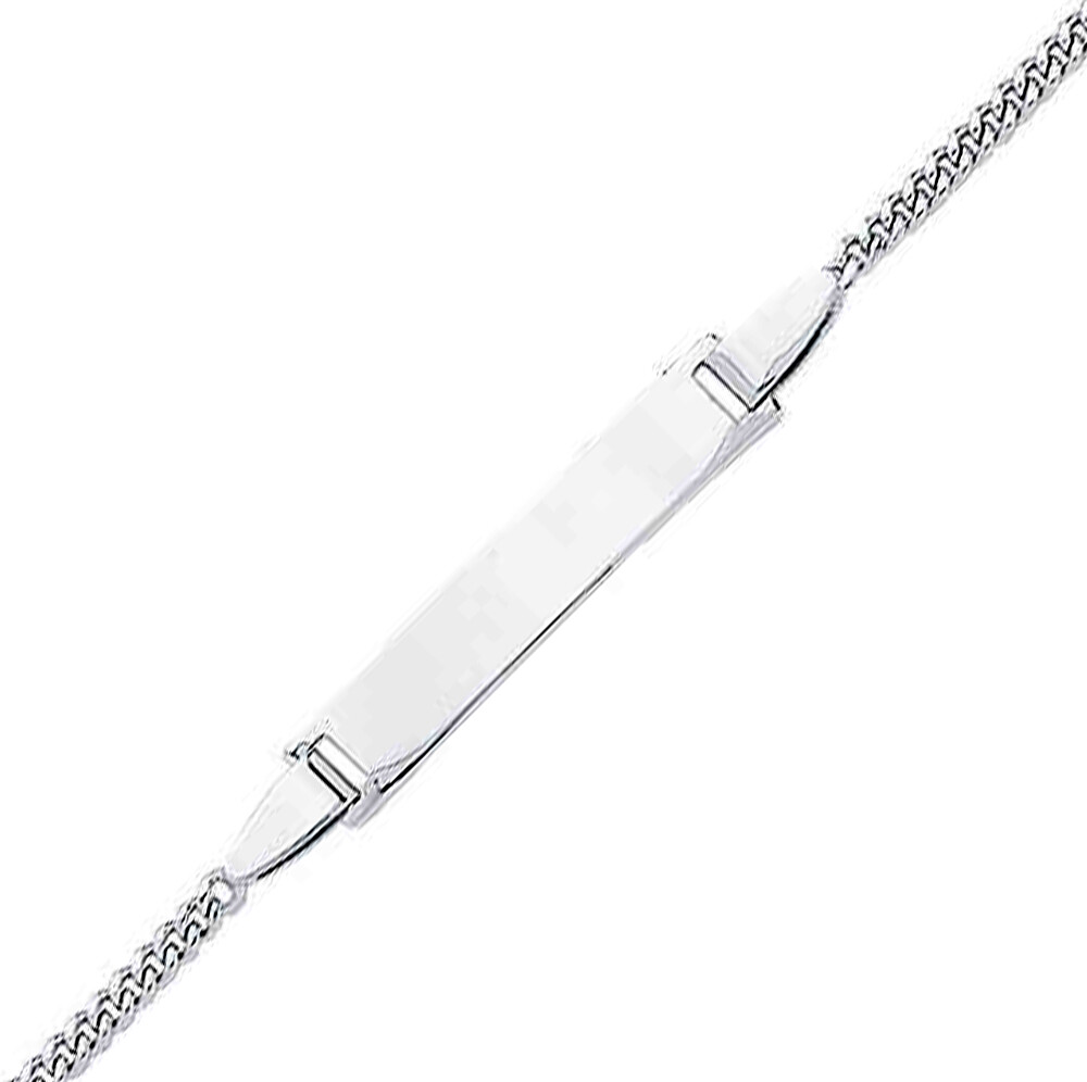 Mon Premier Bijou Gourmette bébé maille gourmette - Argent massif