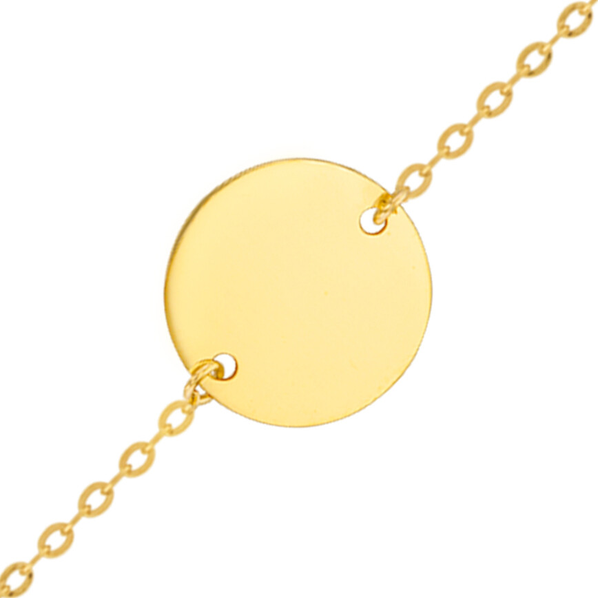 Bague Bébé/enfant En Or 9 Carats - Cœur Ouvert Avec Zircones | Taille Unique | Or Jaune | Pierre Zircon