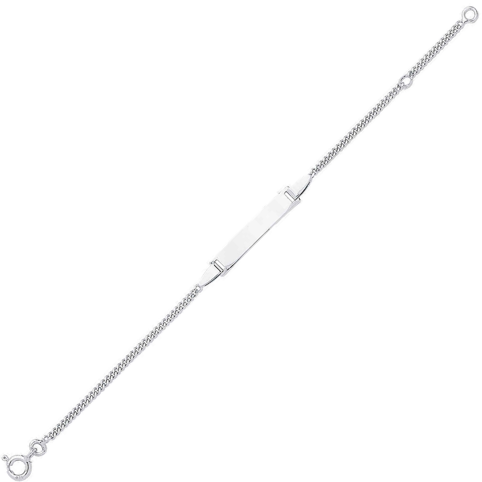 Mon Premier Bijou Gourmette bébé maille gourmette - Argent massif 2