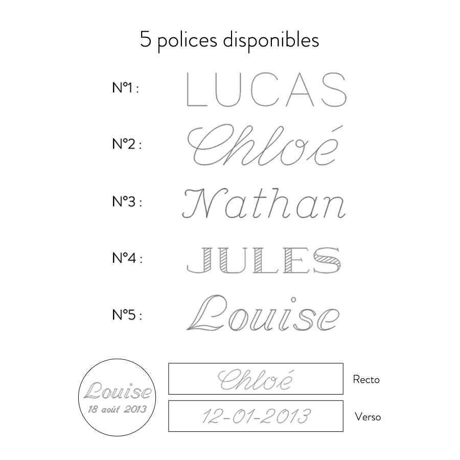 Photo de B2B - Bracelet Petit Prince cordon - argent massif