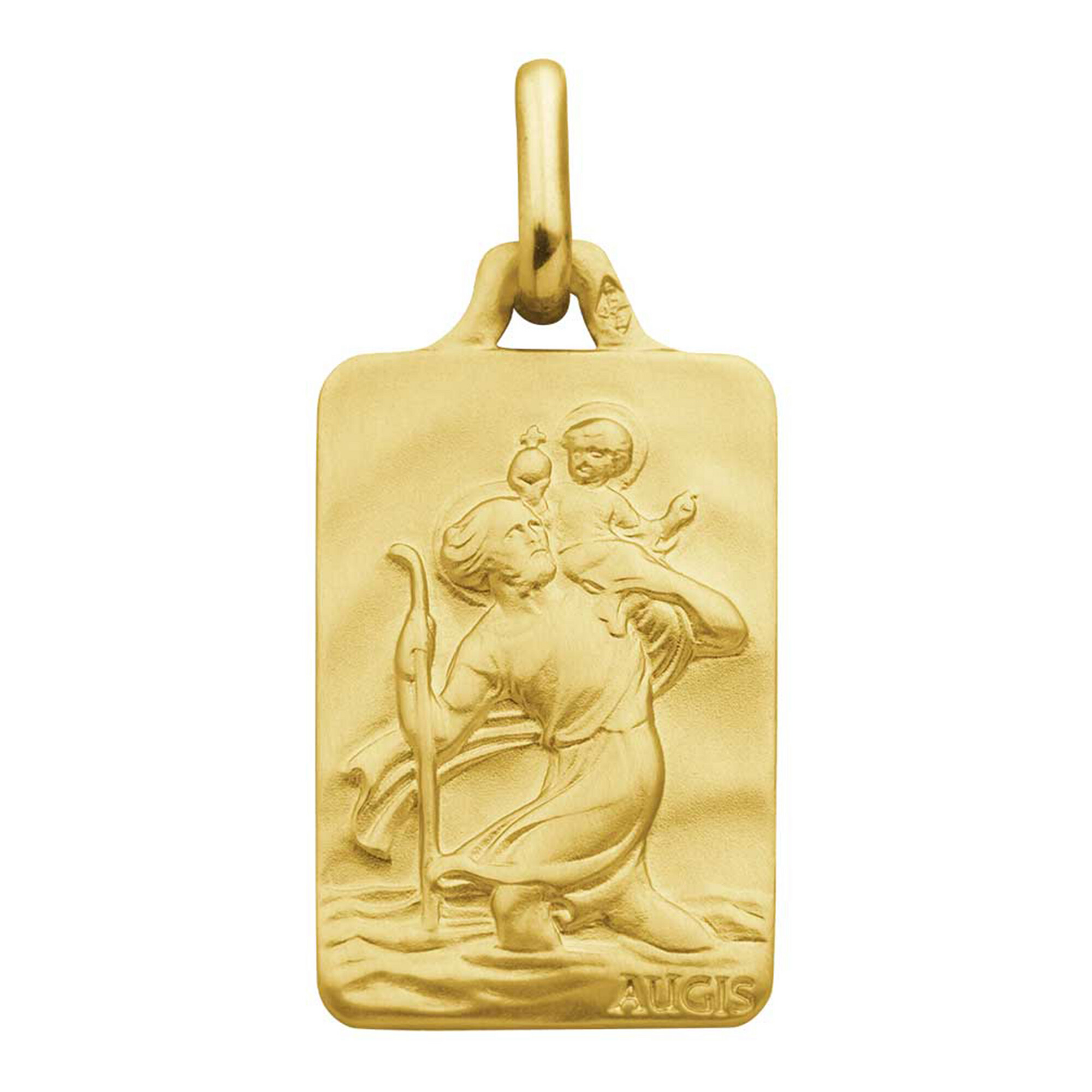 Médaille Saint-Christophe Pour Visière De Voiture – Clip Protection & Bénédiction – Cadeau Idéal Pour Conducteurs, Parents Et Amis