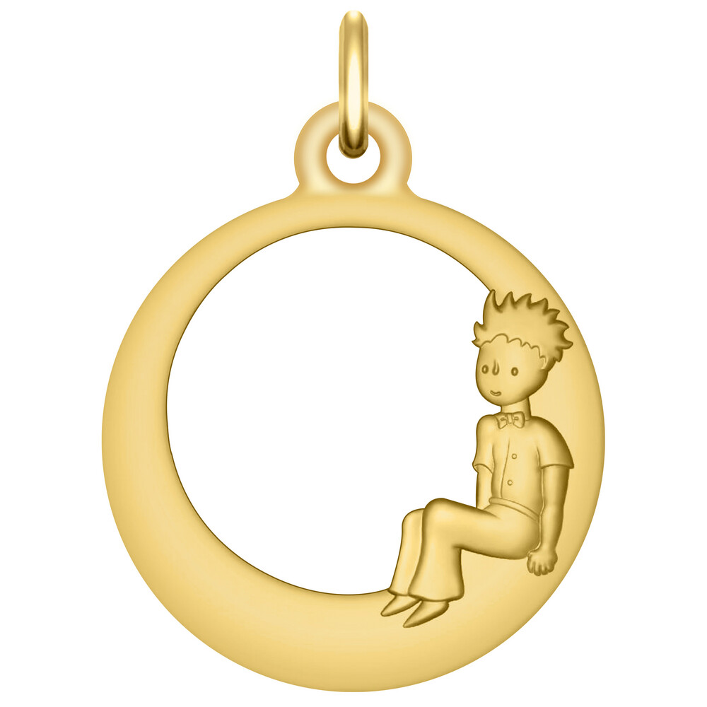 Photo de Médaille Petit Prince ajourée - Or jaune 9ct