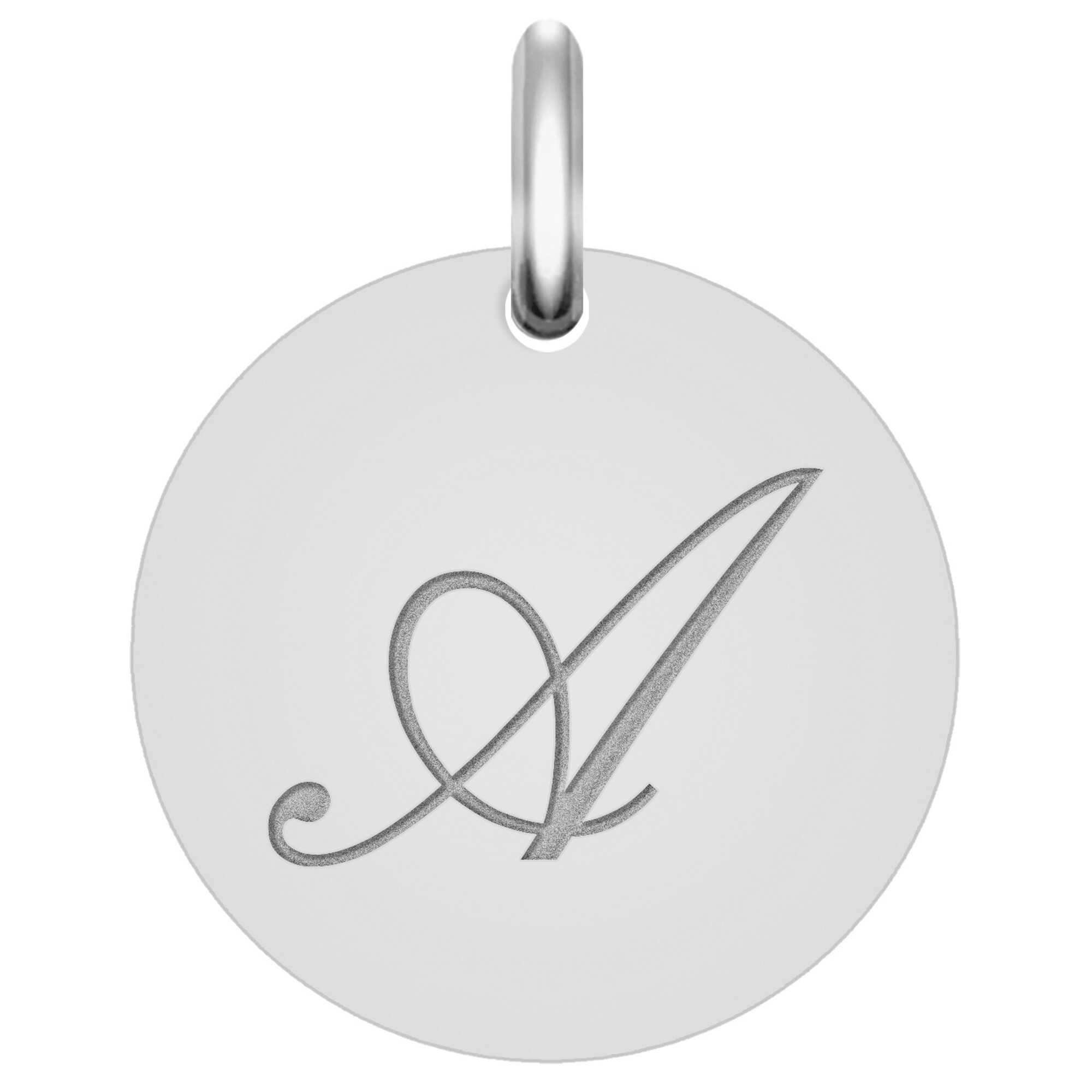 Mon Premier Bijou Médaille initale - Argent Massif 925