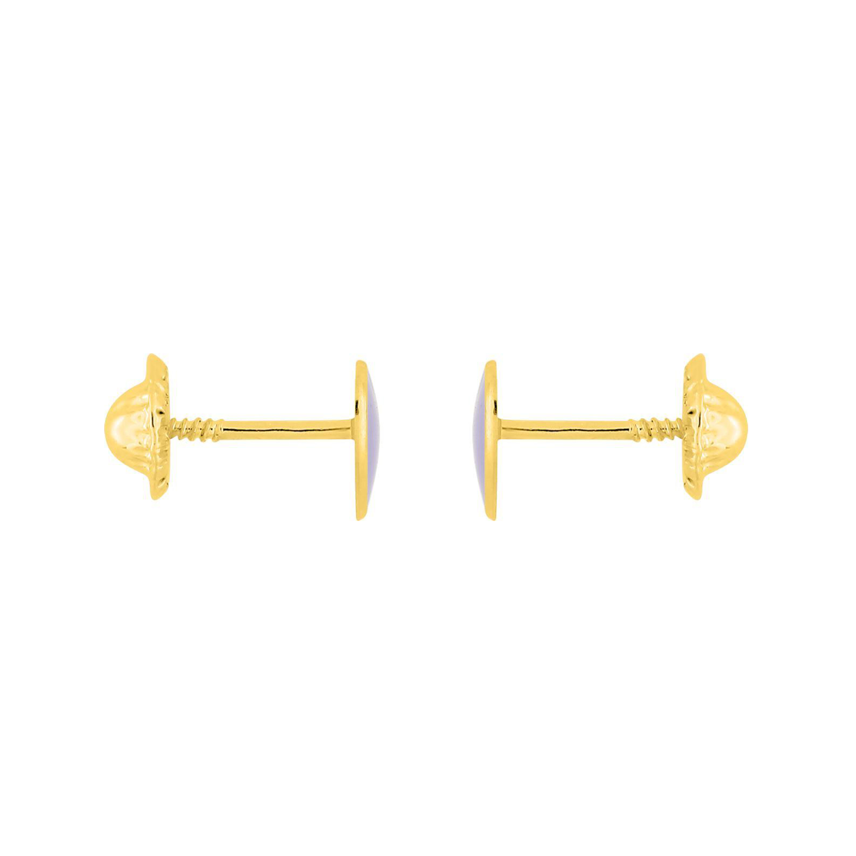 Boucles d'Oreilles Asanoha Violet | Univers du Japon
