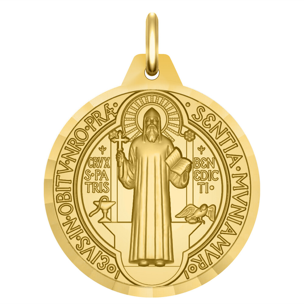 Photo de Médaille Saint Benoît  - Vermeil