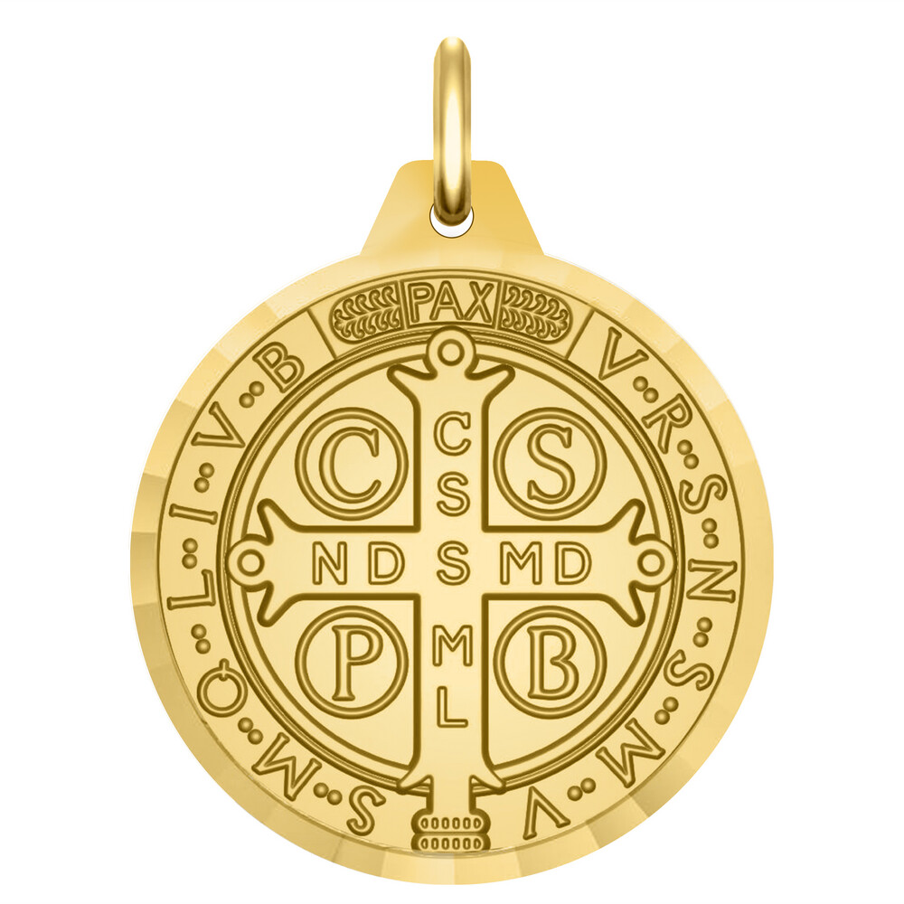 Photo de Médaille Saint Benoît  - Vermeil