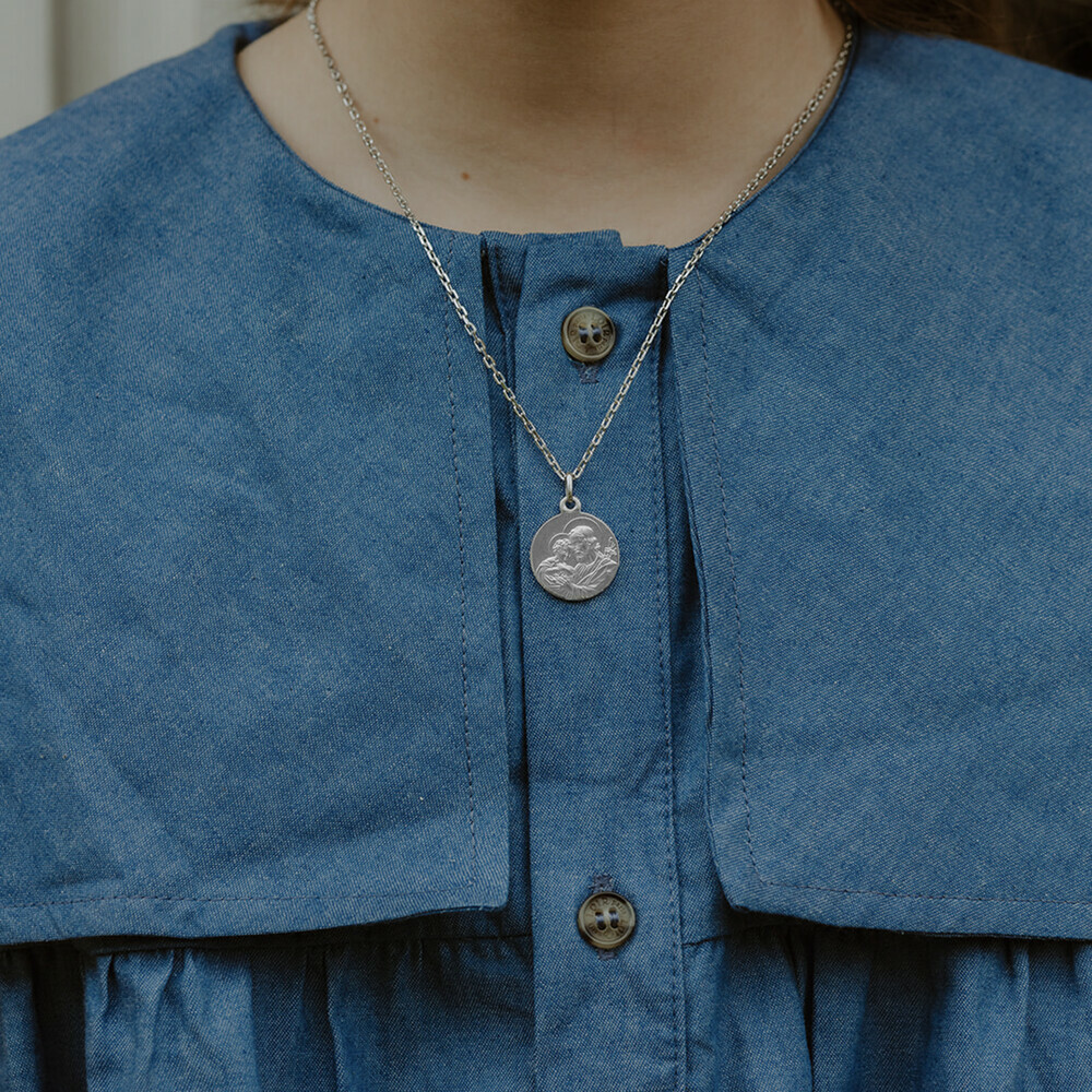 Photo de Médaille Saint Joseph - Argent massif