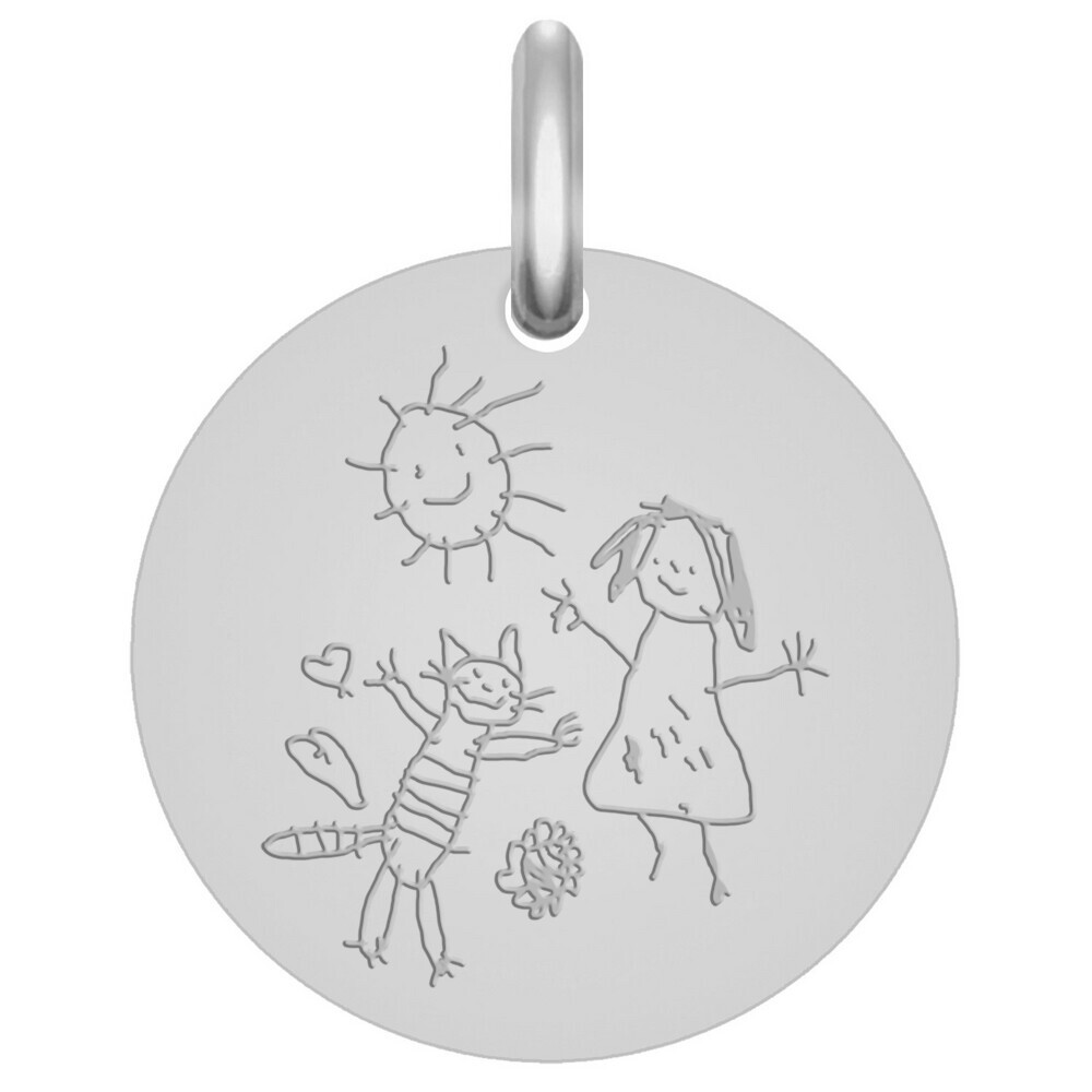 Photo de Médaille Dessin - Argent massif