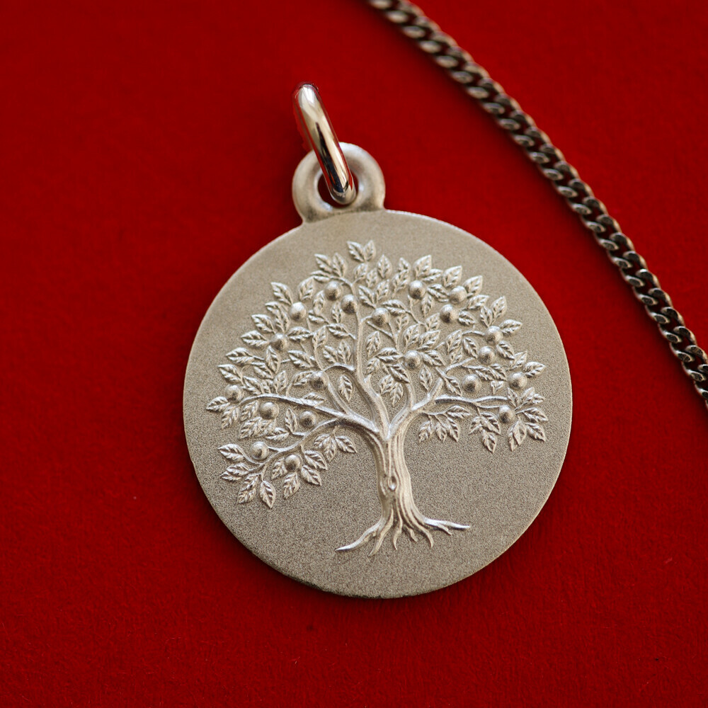 Photo de Médaille Arbre fruitier - Argent massif