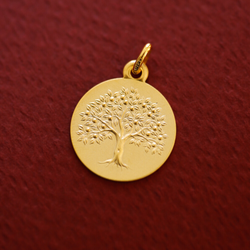 Photo de Médaille Arbre fruitier - Vermeil